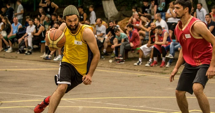 Competiţia de streetball a fost organizată în Republica Moldova pentru prima dată. FOTO Alexandru Tarlev