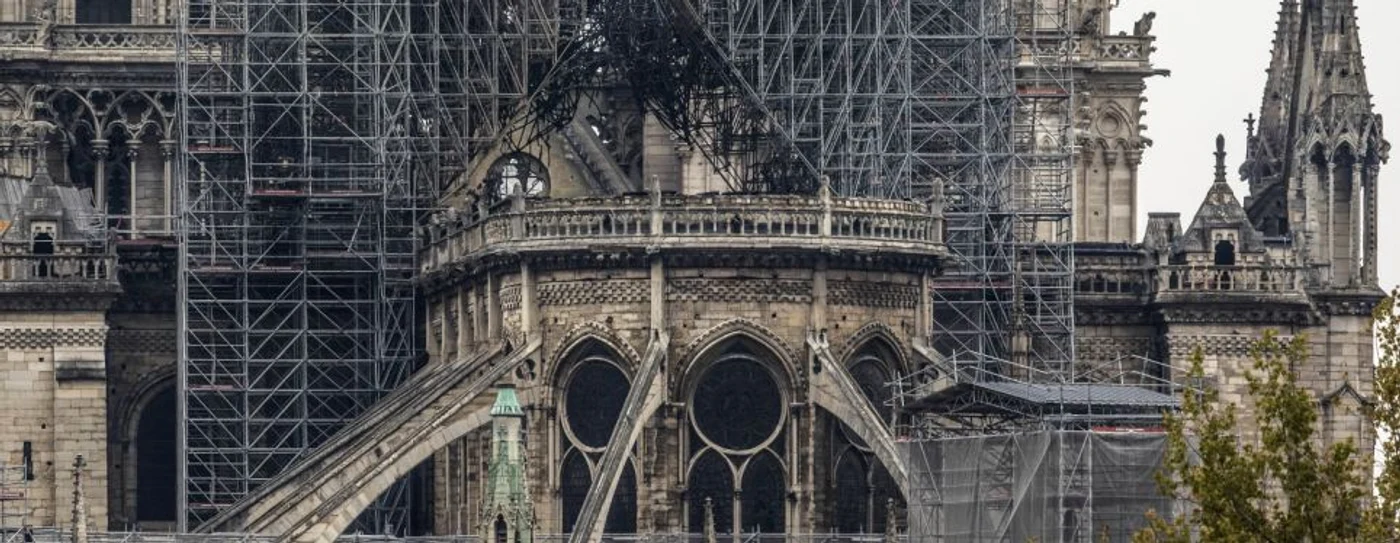Notre-Dame după incendiu FOTO Getty Images