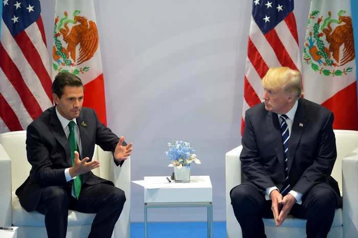 Enrique Pena Nieto si Donald Trump FOTO EPA