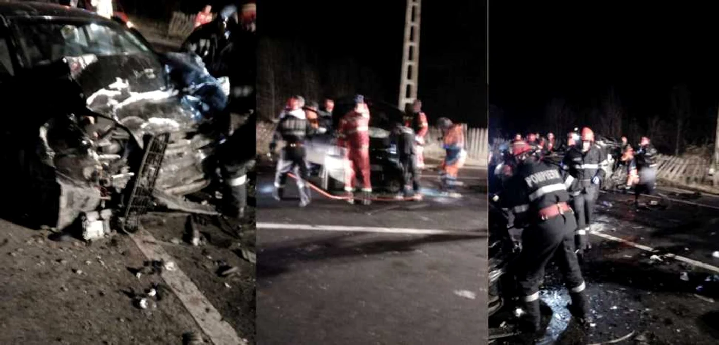Accident în Băniţa. FOTO: Marius Suciu / Facebook.