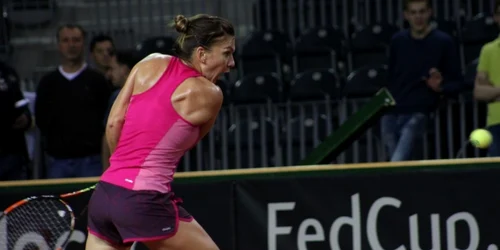 Simona Halep antrebnament