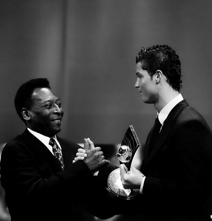 Pele si Cristiano Ronaldo Instagram jpg