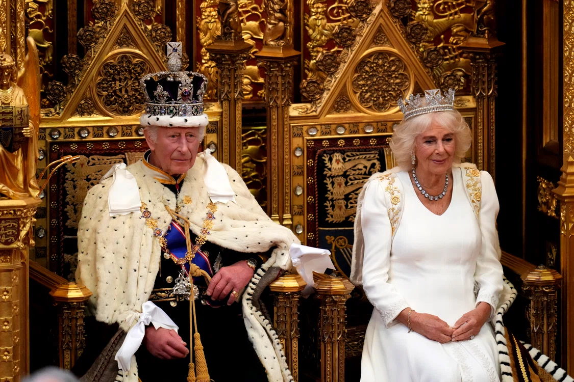 Charles și Camilla la deschiderea de stat a Parlamentului, 17 iulie 2024, GettyImages (1) jpg