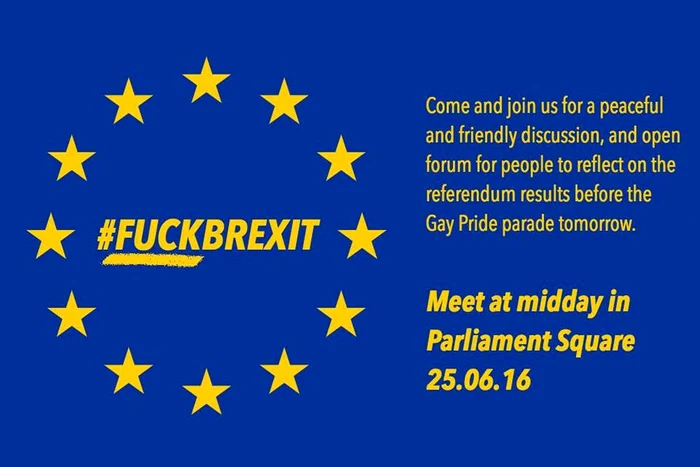 Pe Facebook a fost creat un eveniment al protestului
