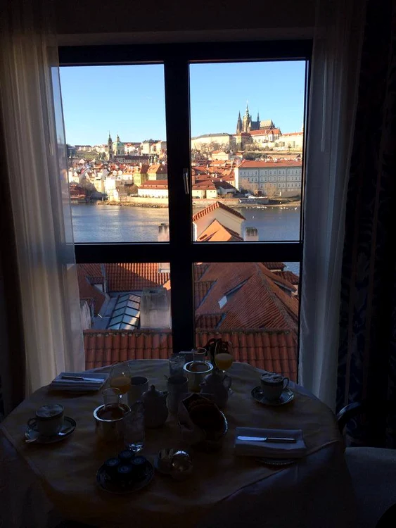 Ramona Gabor in Praga (Facebook)