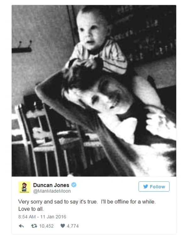 Fiul lui Bowie a confirmat anunțul pe Twitter