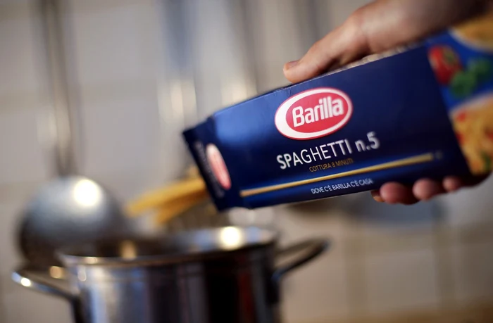 Barilla este una dintre cele mai cunoscute companii producătoare de paste făinoase. FOTO: Reuters