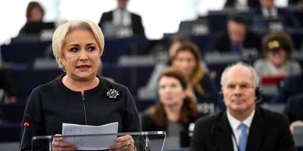 Viorica Dăncilă la Parlamentul European