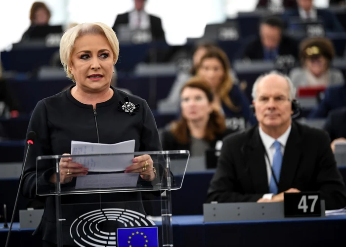 Premierul Viorica Dăncilă a fost criticată dur în Parlamentul European