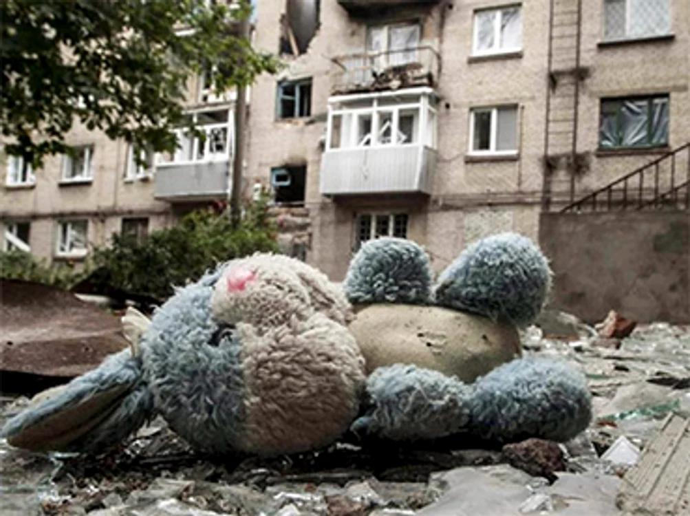 Scene apocaliptice pe străzile din Mariupol