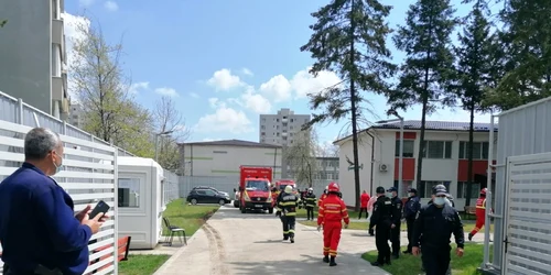 incendiu spital slatina - foto alina mitran