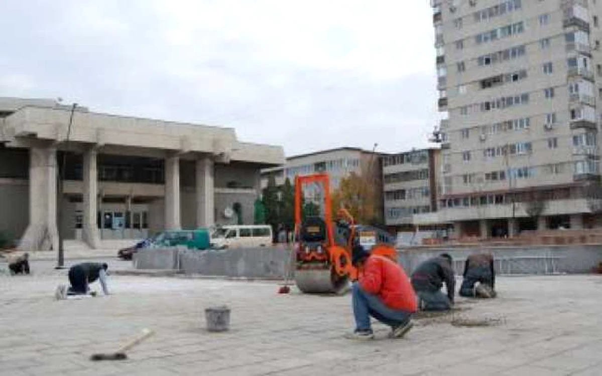 Slatina: Centrul civic va fi gata într-o lună