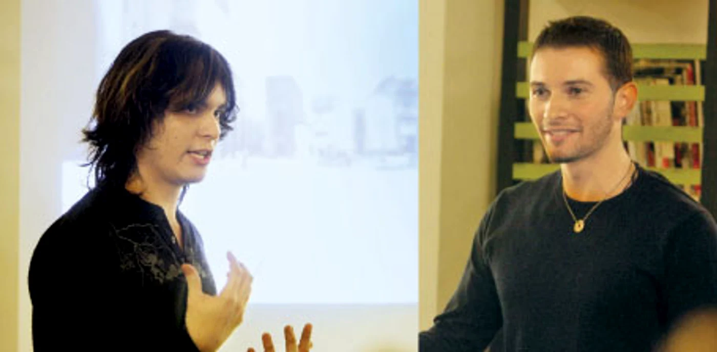 Thiago și Marcello, invitaţi la un eveniment organizat la Librăria Cărturești din Timișoara