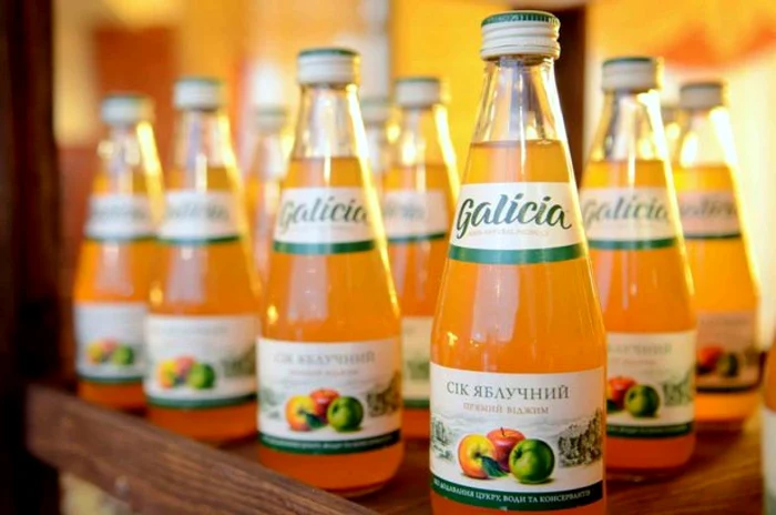 Sucurile Galicia sunt principalul produs al TB Fruit FOTO galicia.com.ua