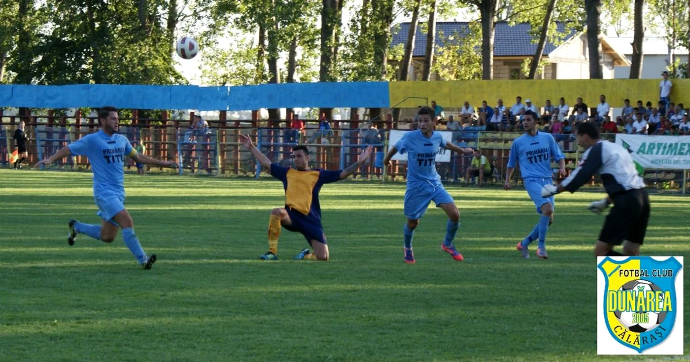 Echipa de fotbal a Călăraşiului primeşte bani de la bugetul locale FOTO AFC Dunărea 2005 Călăraşi