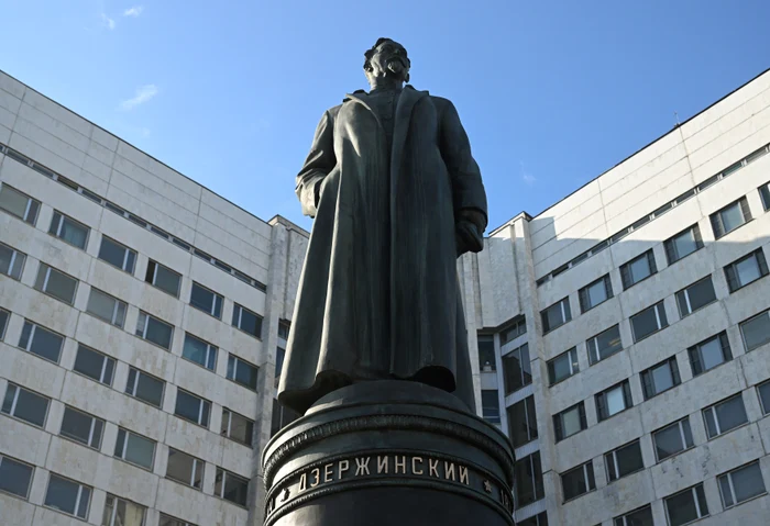 Statuia lui Felix Edmundovici Dzerjinski a fost dezvelită la Moscova FOTO Profimedia