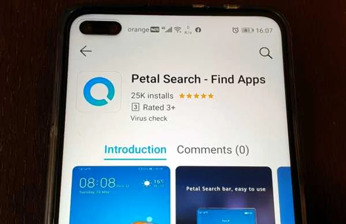 Huawei Petal Search.