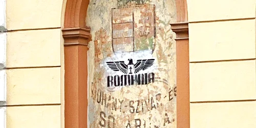stema unagriei vandalizata jpeg