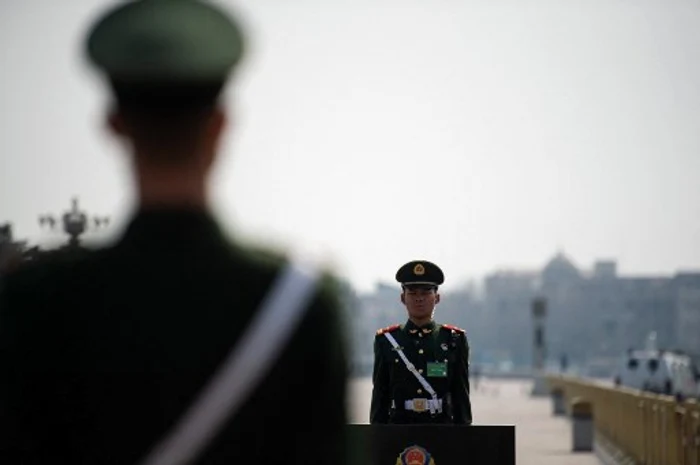 Polițist China FOTO AFP