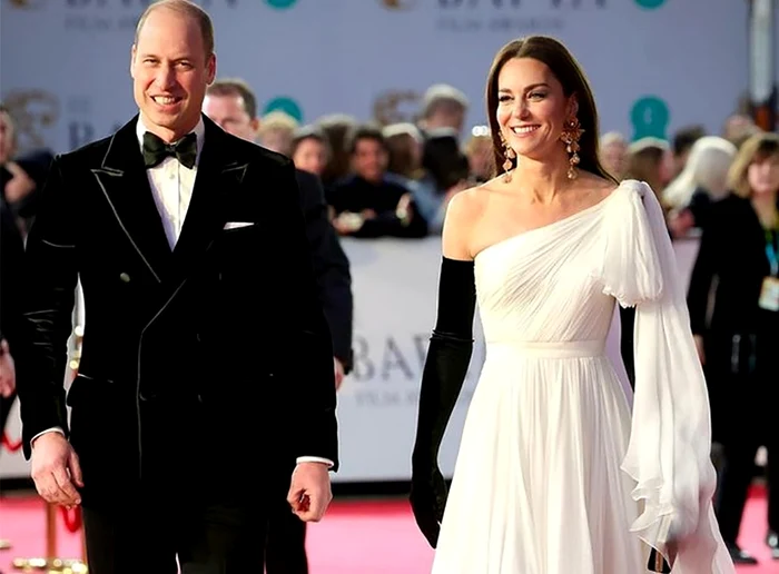 Premiile Bafta 2023 Prințul William, Kate Middleton 1 jpg