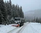În Bucegi este iarnă in toată regula. FOTO Lucrări Drumuri Poduri Dâmbovița