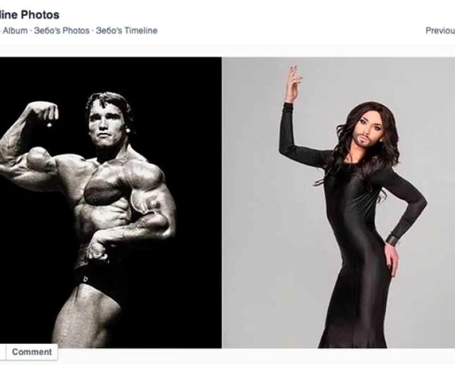 conchita vs arnold foto de pe BuzzFeed