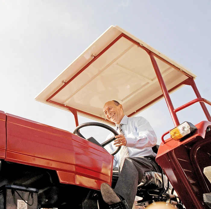 Traian Băsescu şi-a dorit să devină fermier