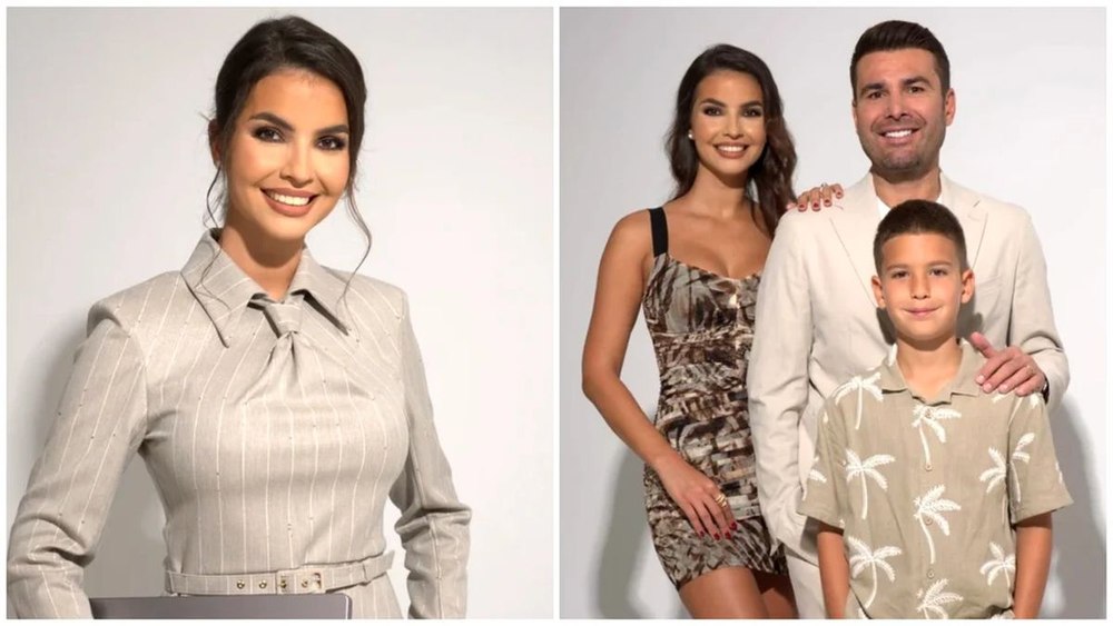Soția lui Adrian Mutu intră în televiziune. Sandra, fostă Miss România, va fi prezentatoare