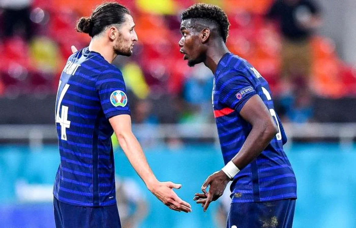 Adrien Rabiot (stânga) - Paul Pogba
