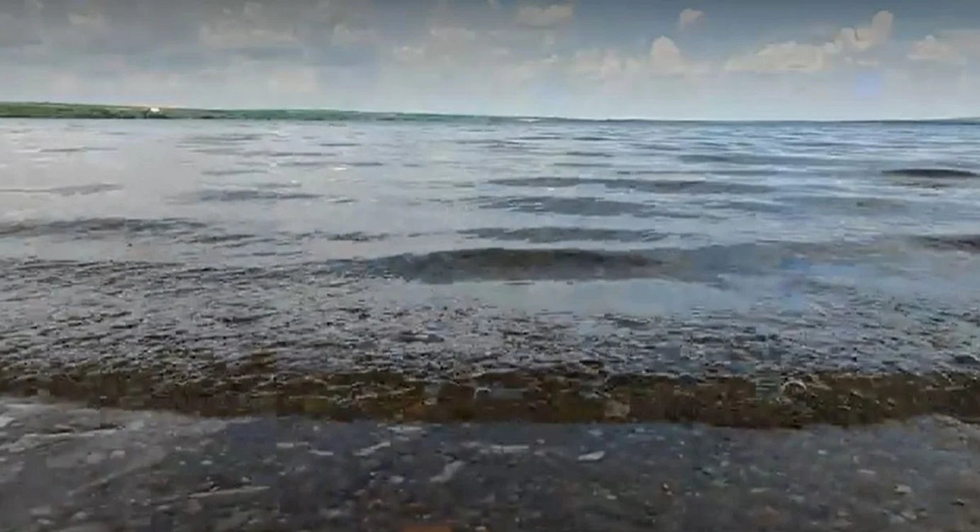 Locul botezat „Marea Moldovei” este ieftin și cu nisip fin / foto: captura video ProTV