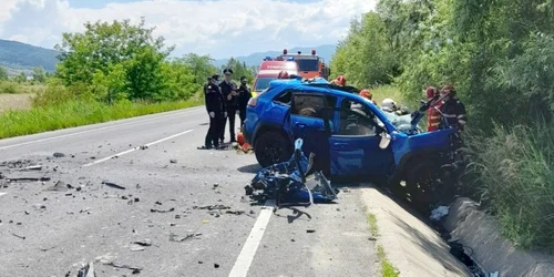 accident mortal pe dn 66 hateg petrosani foto ipj hunedoara