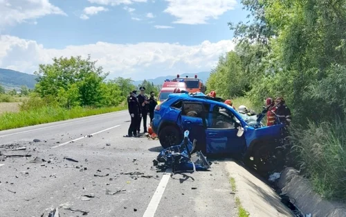 accident mortal pe dn 66 hateg petrosani foto ipj hunedoara