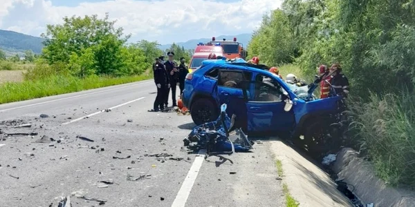 accident mortal pe dn 66 hateg petrosani foto ipj hunedoara