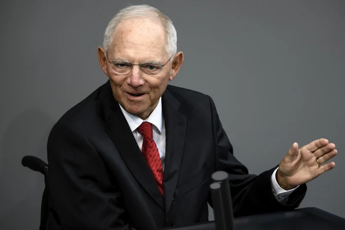 Wolfgang Schäuble, ministrul german de Finanţe Foto: EPA