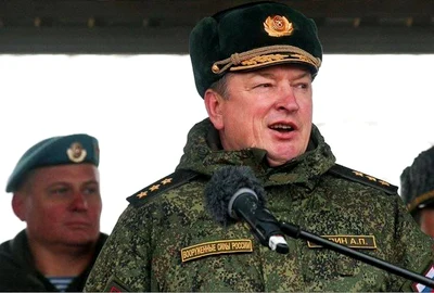 generalul rus Alexander Lapin jpg