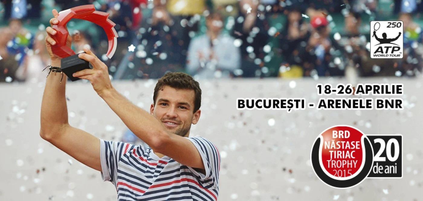 Grigor Dimitrov a câştigat BRD Năstase Ţiriac Trophy în 2014