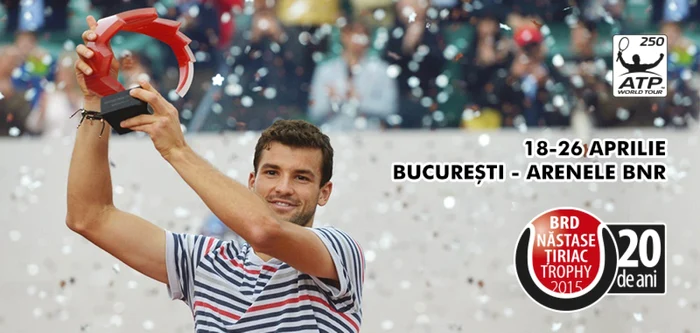 Grigor Dimitrov a câştigat BRD Năstase Ţiriac Trophy în 2014