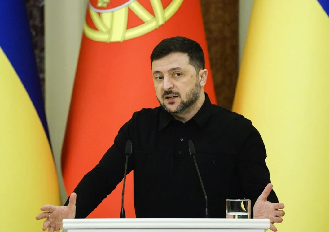 Volodimir Zelenski, președintele Ucrainei FOTO: EPA EFE