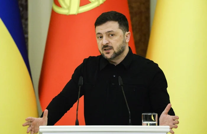 Zelenski a declarat că Ucraina este pregătită să ajute la deblocarea Strâmtorii Ormuz FOTO: EPA EFE