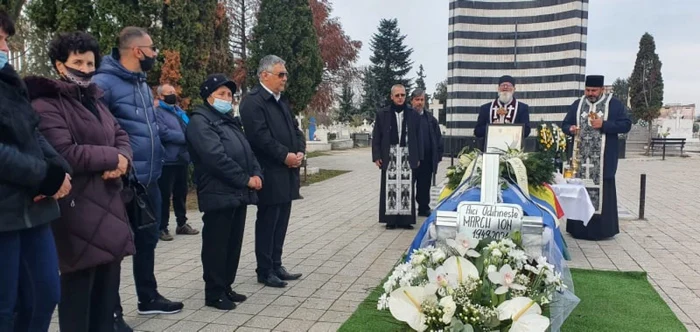 Revoluţionarul Ion Marcu a fost înmormântat în Cimitirul Eroilor din Timişoara