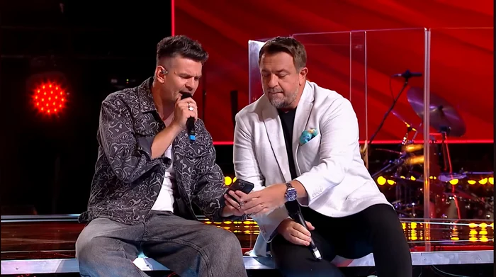 Tudor Chirilă, moment emoționant alături de Horia Brenciu / FOTO: Captură video YouTube