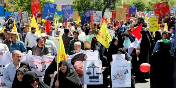 Manifestatie de Ziua Ierusalimului in Iran FOTO AFP