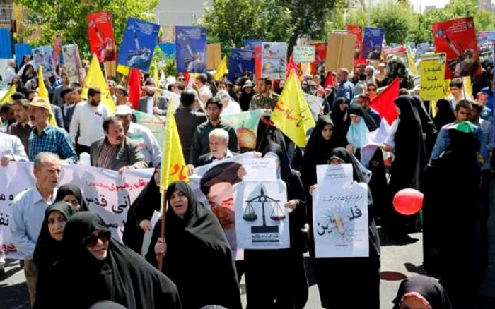 Manifestaţie de „Ziua Ierusalimului“ în Iran FOTO AFP