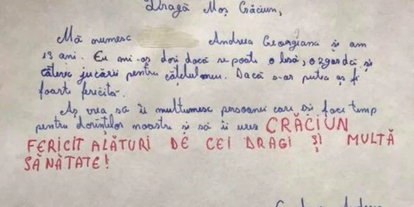 scrisoare catel