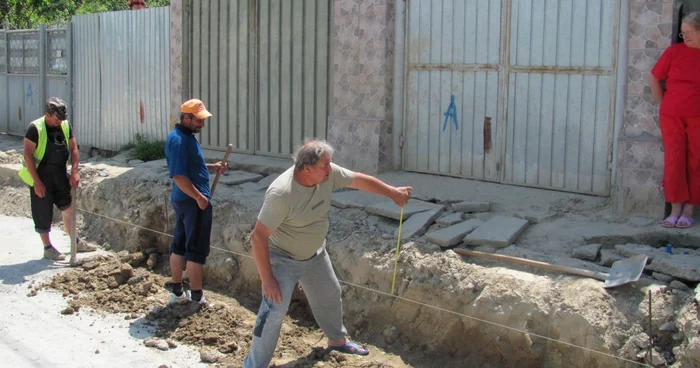 Vor ava canalizare (foto arhivă)