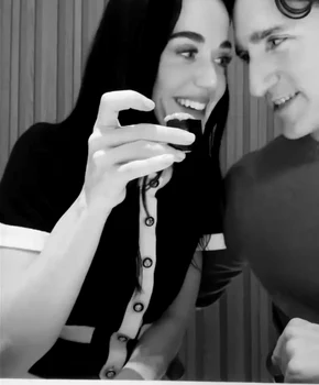 Katy Perry și Justin Trudeau 