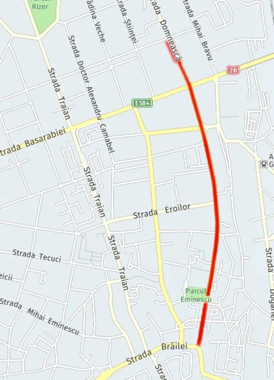 Restricţii de trafic Galaţi INFOGRAFIE