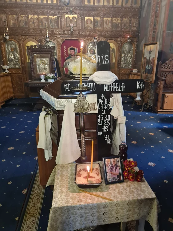 Mihaela a fost înmormântată la Mănăstirea Trivale din Pitești FOTO Facebook/Florentin Sorescu