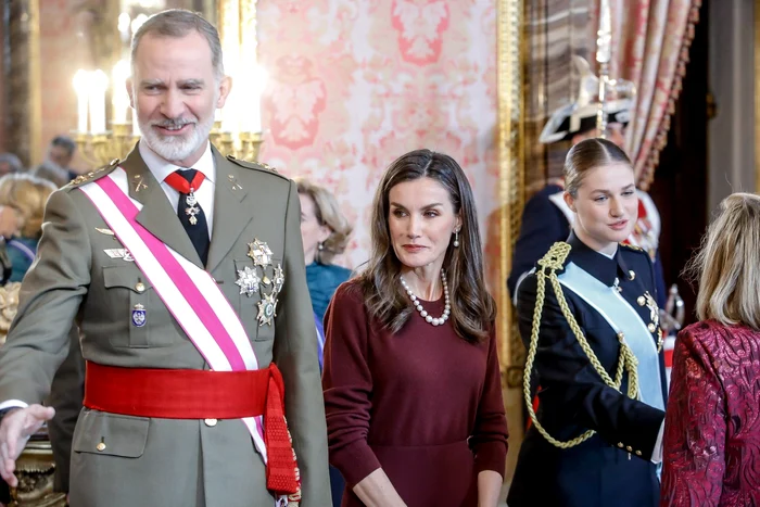 Regele Felipe, Regina Letizia și Prințesa Leonor Foto Profimedia (2) jpg