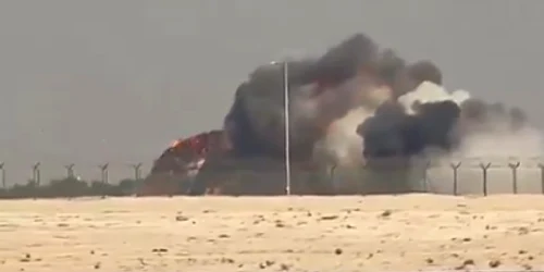 FOTO Captură video X / Conflict @ConflictTR